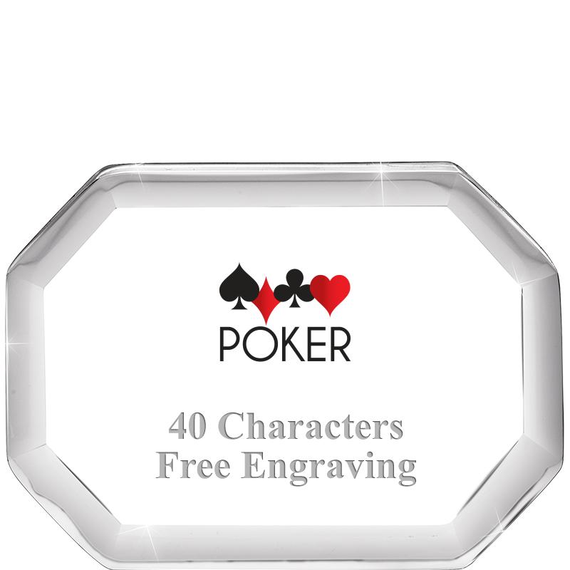 2-1/2" BEVELED OCTAGON PWEIGHT