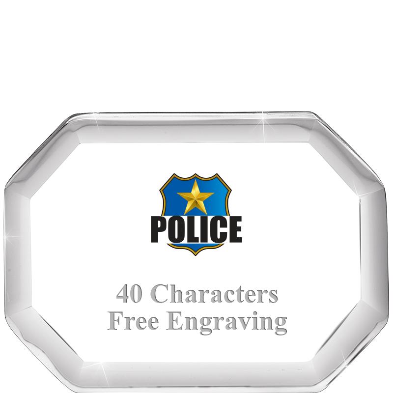 2-1/2" BEVELED OCTAGON PWEIGHT