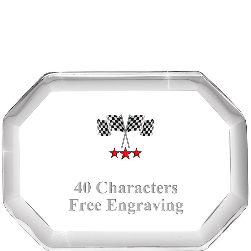 2-1/2" BEVELED OCTAGON PWEIGHT