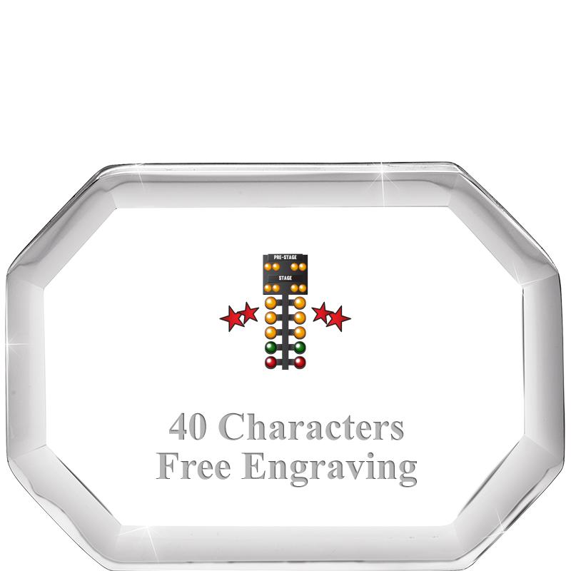 2-1/2" BEVELED OCTAGON PWEIGHT