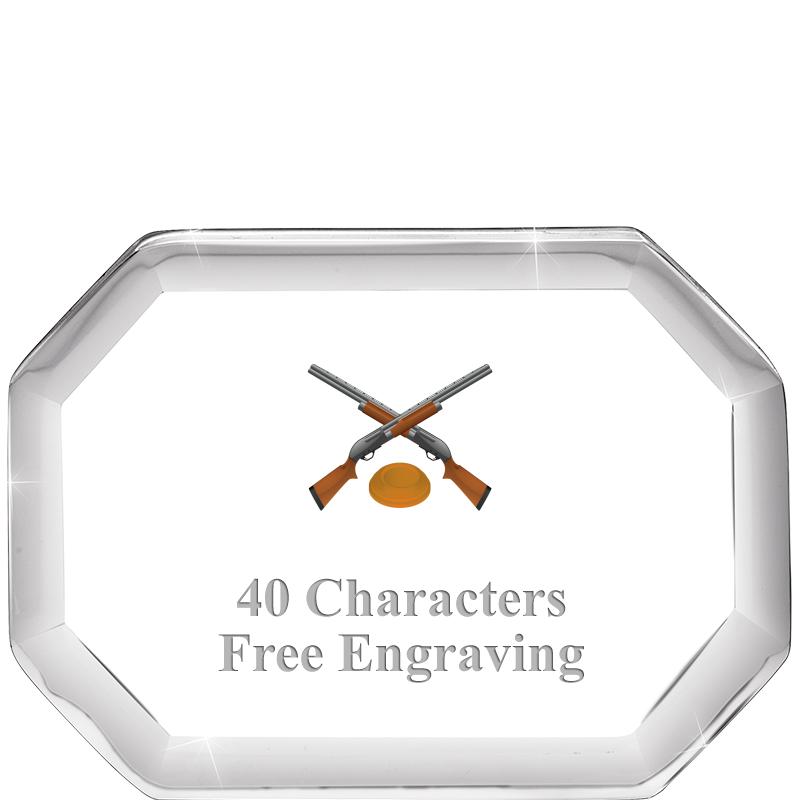 2-1/2" BEVELED OCTAGON PWEIGHT