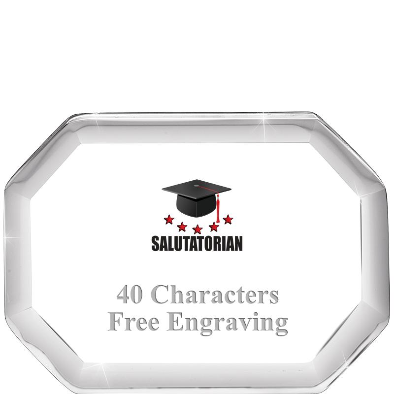 2-1/2" BEVELED OCTAGON PWEIGHT