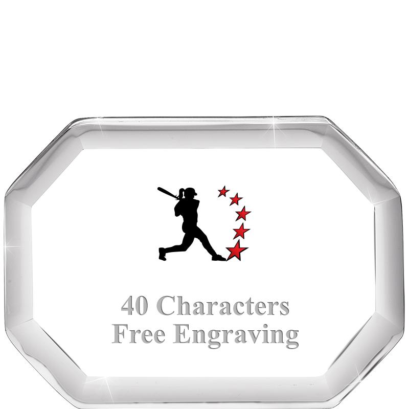 2-1/2" BEVELED OCTAGON PWEIGHT