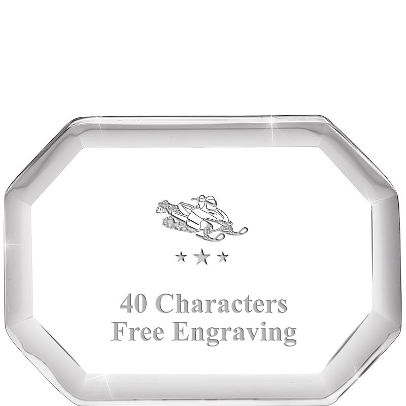 2-1/2" BEVELED OCTAGON PWEIGHT