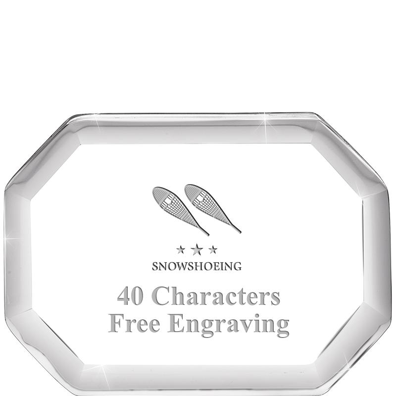 2-1/2" BEVELED OCTAGON PWEIGHT