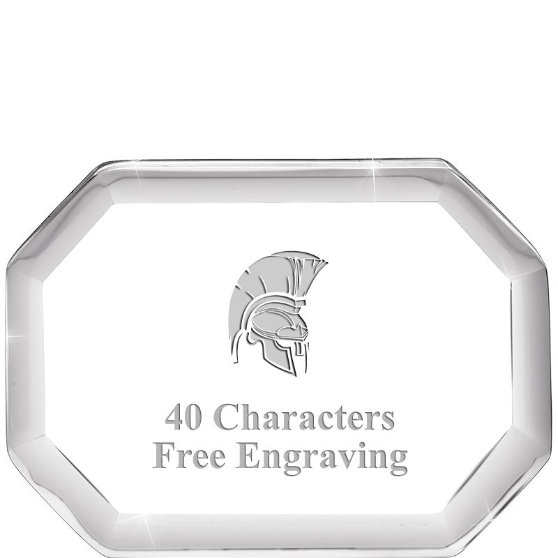 2-1/2" BEVELED OCTAGON PWEIGHT