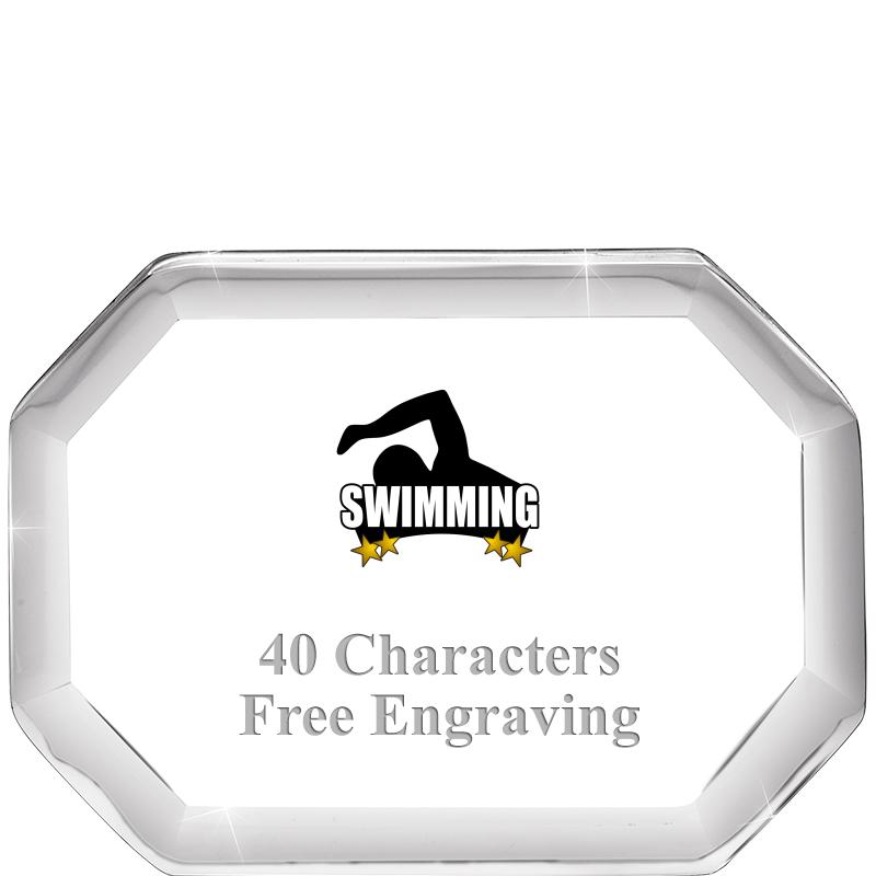 2-1/2" BEVELED OCTAGON PWEIGHT