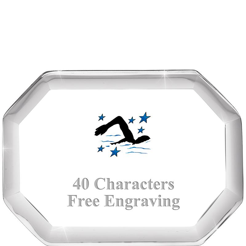 2-1/2" BEVELED OCTAGON PWEIGHT