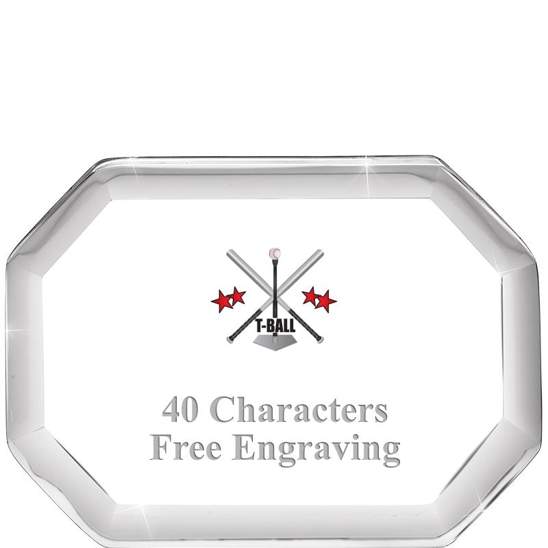 2-1/2" BEVELED OCTAGON PWEIGHT