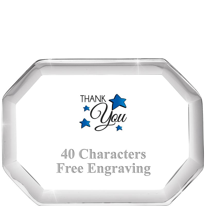 2-1/2" BEVELED OCTAGON PWEIGHT