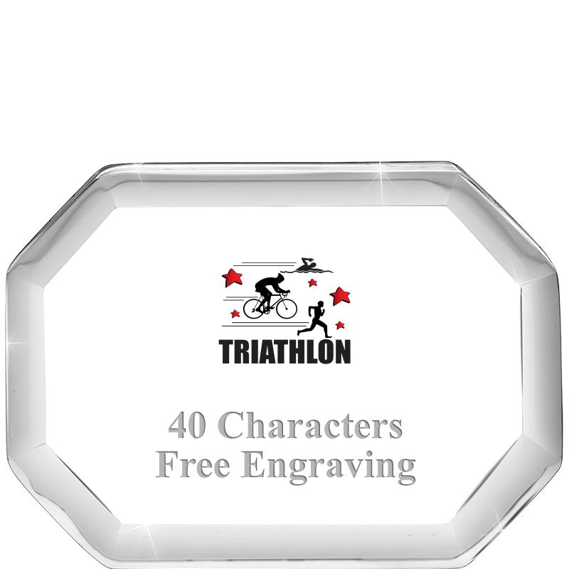 2-1/2" BEVELED OCTAGON PWEIGHT