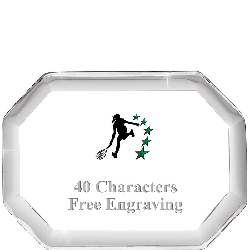 2-1/2" BEVELED OCTAGON PWEIGHT