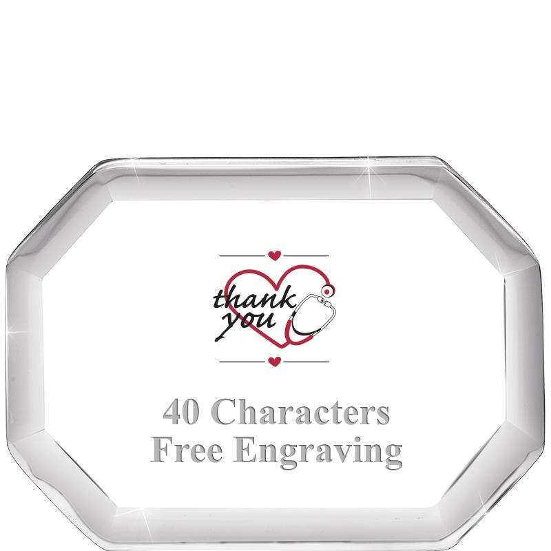 2-1/2" BEVELED OCTAGON PWEIGHT