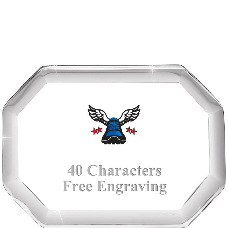 2-1/2" BEVELED OCTAGON PWEIGHT