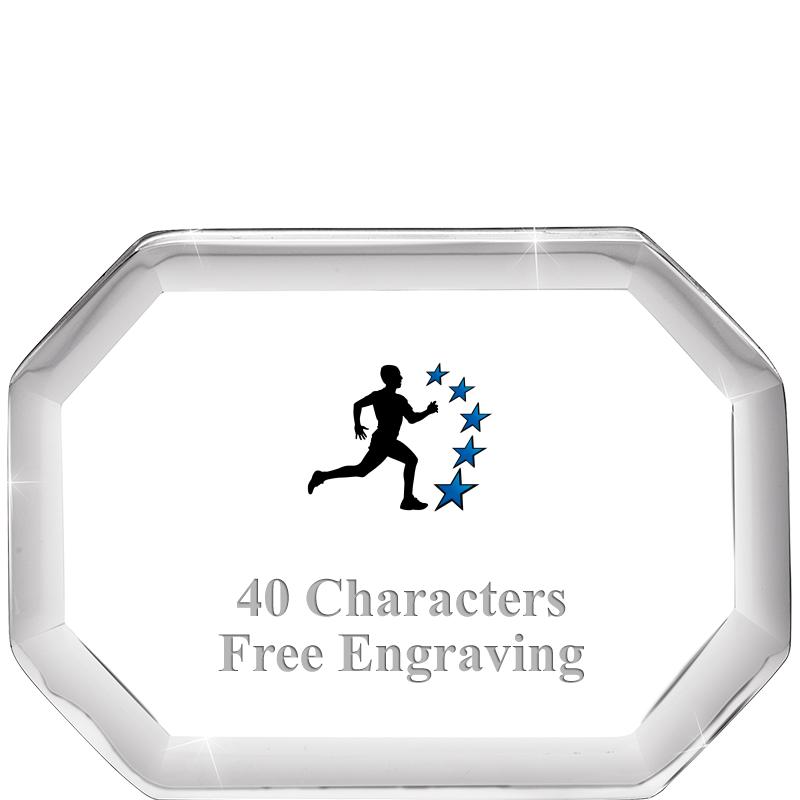 2-1/2" BEVELED OCTAGON PWEIGHT