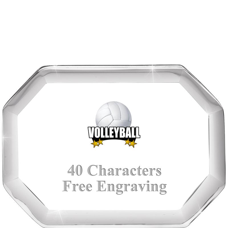 2-1/2" BEVELED OCTAGON PWEIGHT