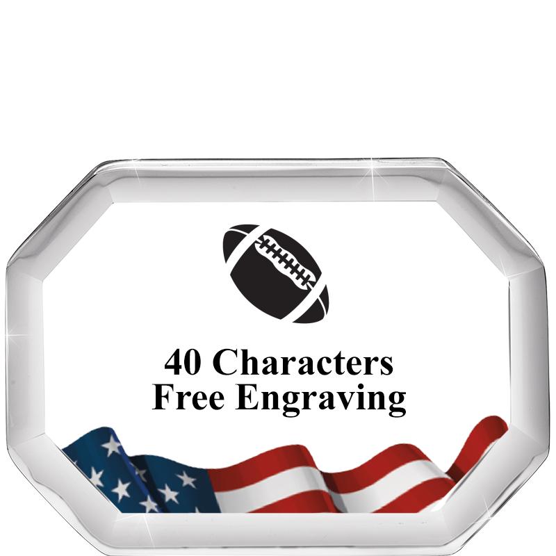 2-1/2" FLG BEVELED OCTAGON PPW