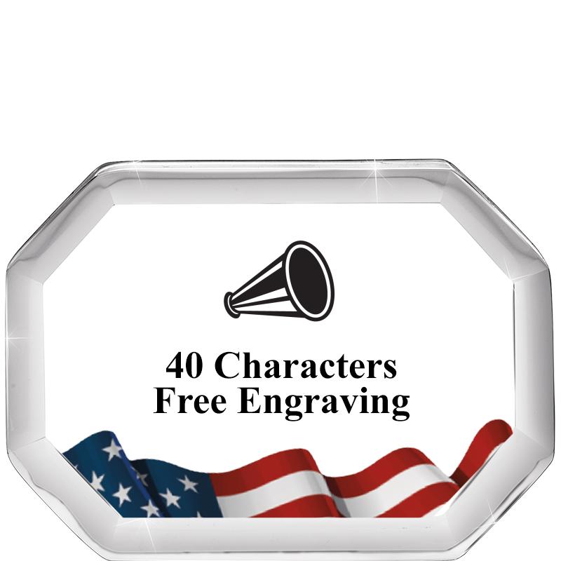 2-1/2" FLG BEVELED OCTAGON PPW