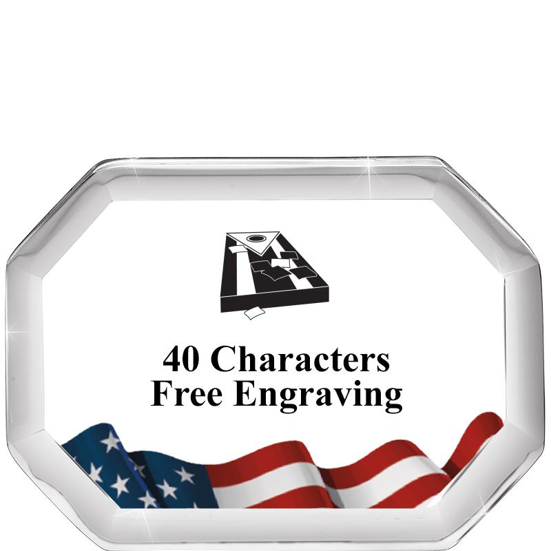 2-1/2" FLG BEVELED OCTAGON PPW