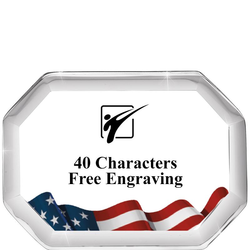 2-1/2" FLG BEVELED OCTAGON PPW