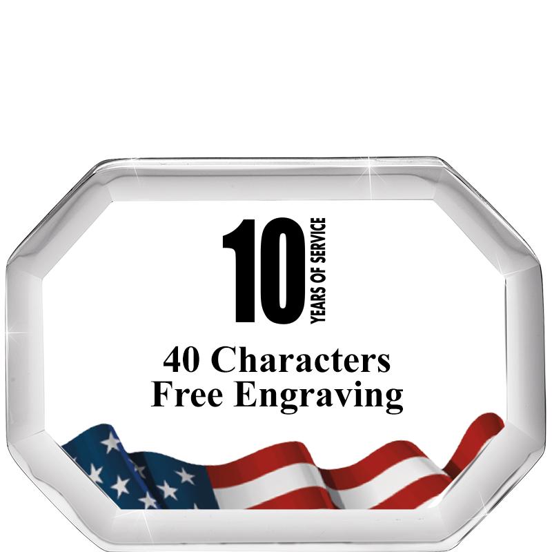 2-1/2" FLG BEVELED OCTAGON PPW