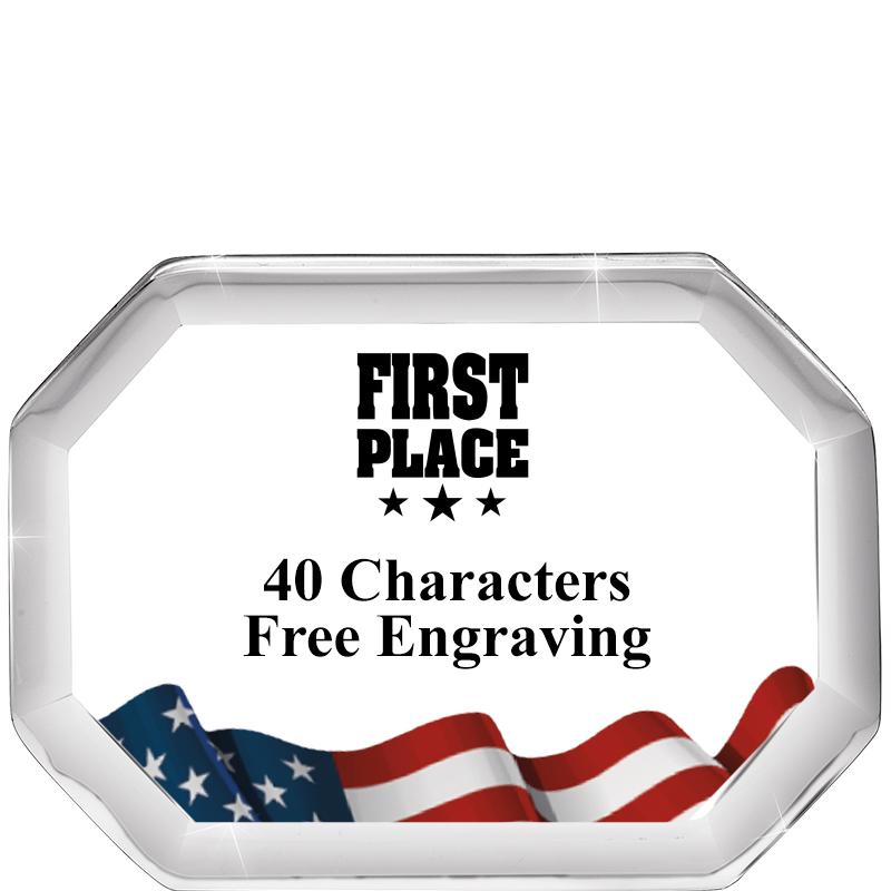 2-1/2" FLG BEVELED OCTAGON PPW