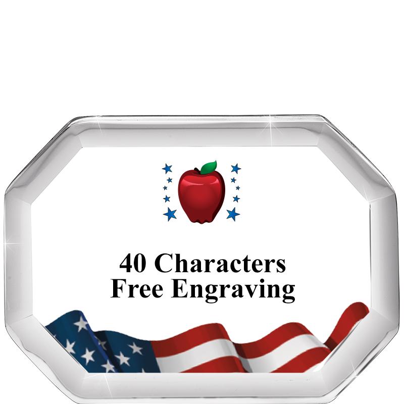 2-1/2" FLG BEVELED OCTAGON PPW