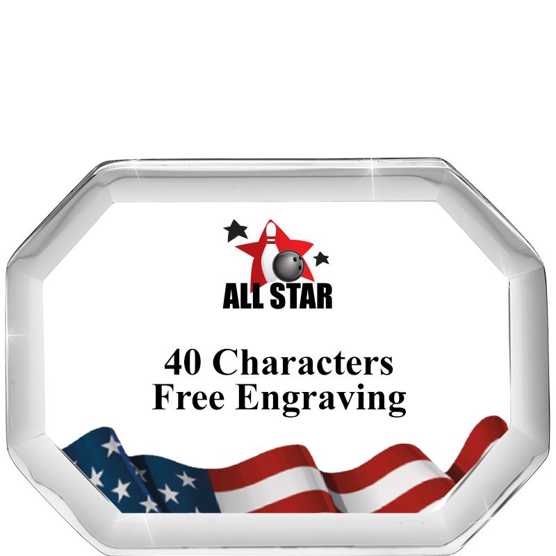 2-1/2" FLG BEVELED OCTAGON PPW