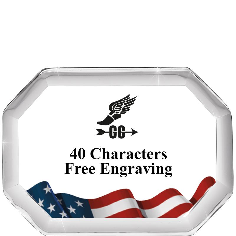 2-1/2" FLG BEVELED OCTAGON PPW