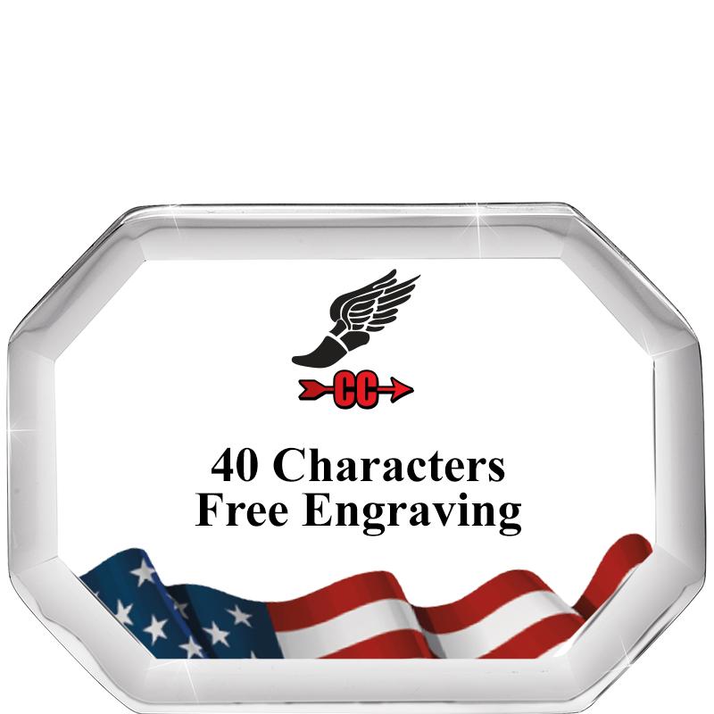 2-1/2" FLG BEVELED OCTAGON PPW