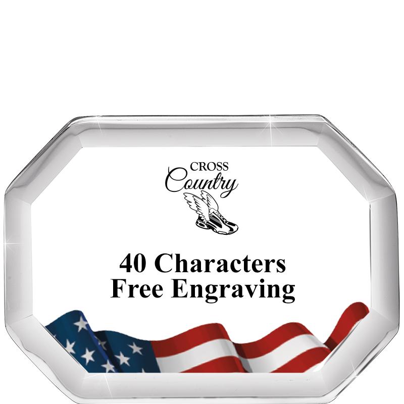 2-1/2" FLG BEVELED OCTAGON PPW