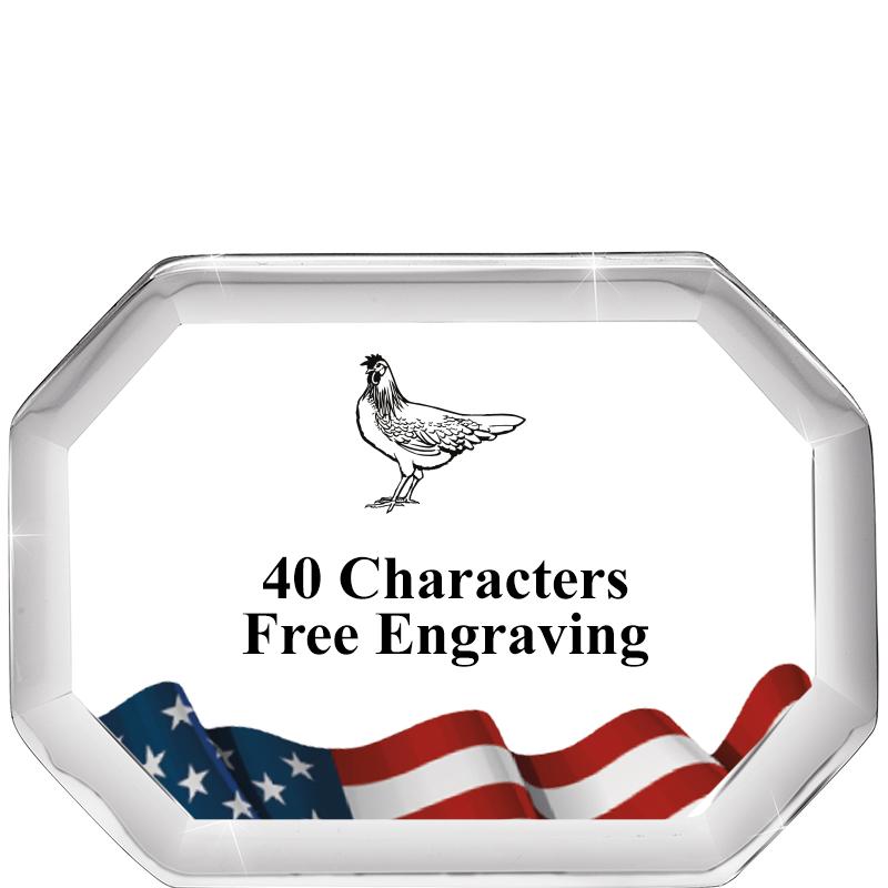 2-1/2" FLG BEVELED OCTAGON PPW