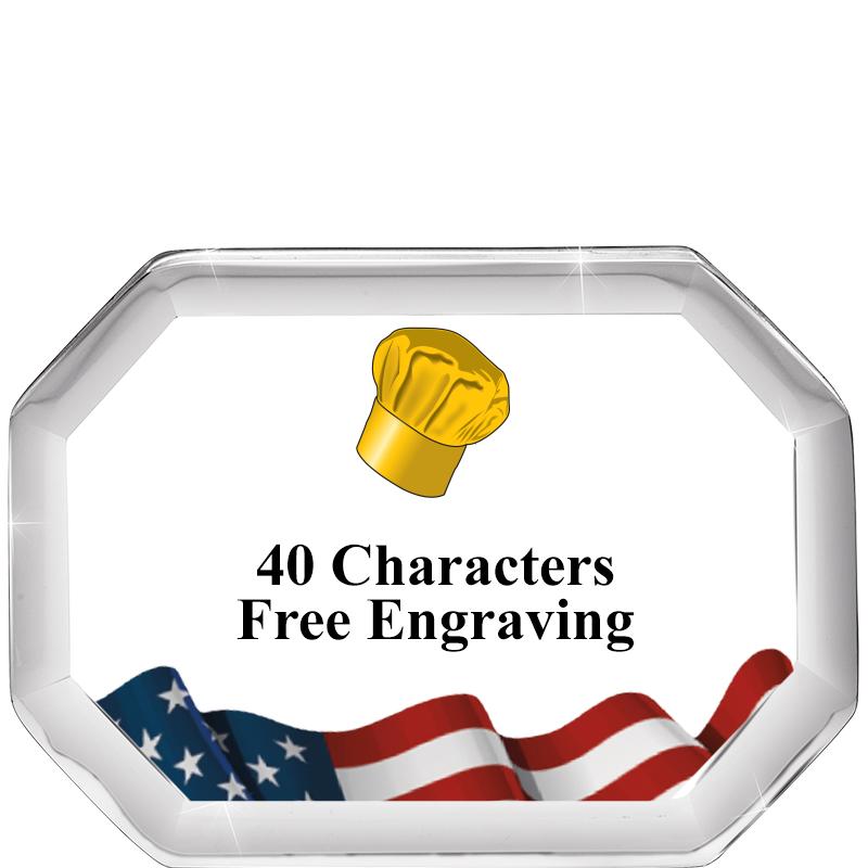 2-1/2" FLG BEVELED OCTAGON PPW