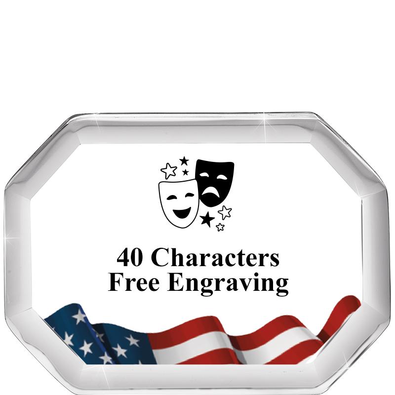 2-1/2" FLG BEVELED OCTAGON PPW