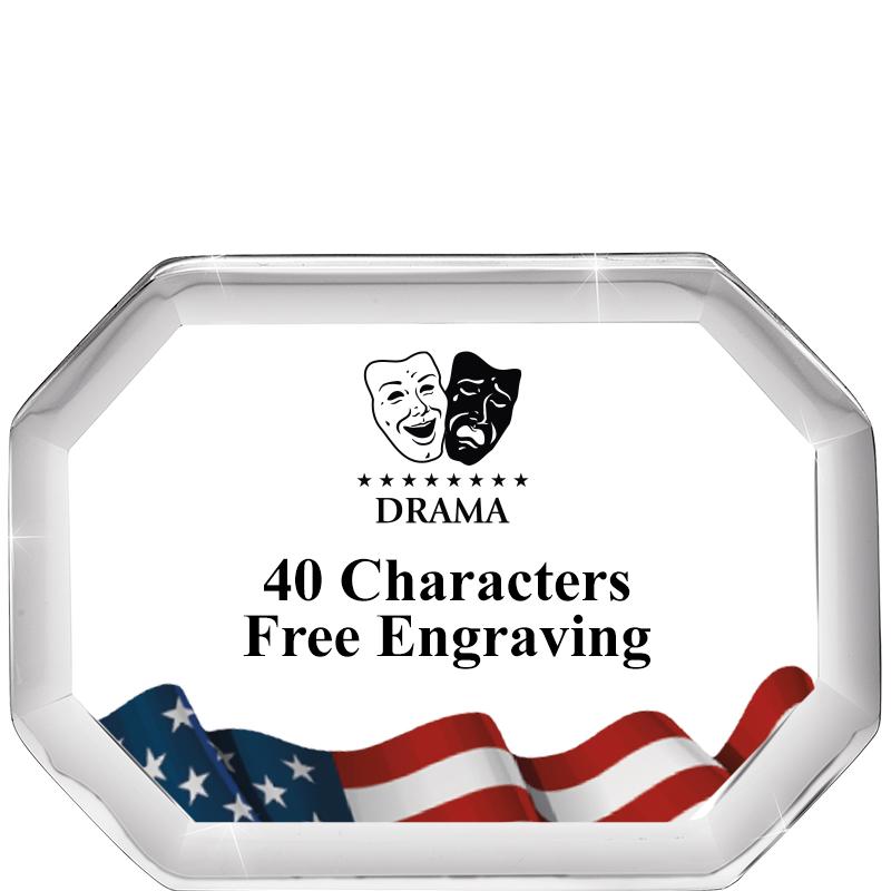 2-1/2" FLG BEVELED OCTAGON PPW