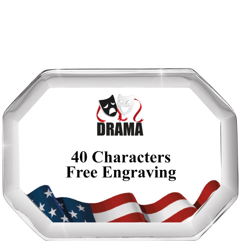 2-1/2" FLG BEVELED OCTAGON PPW