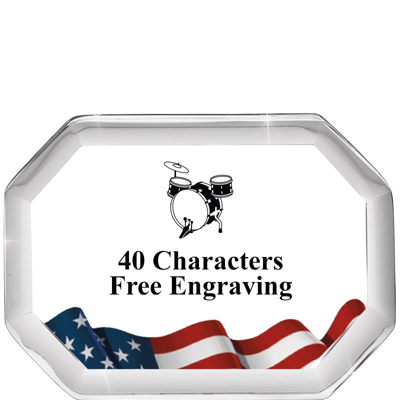 2-1/2" FLG BEVELED OCTAGON PPW