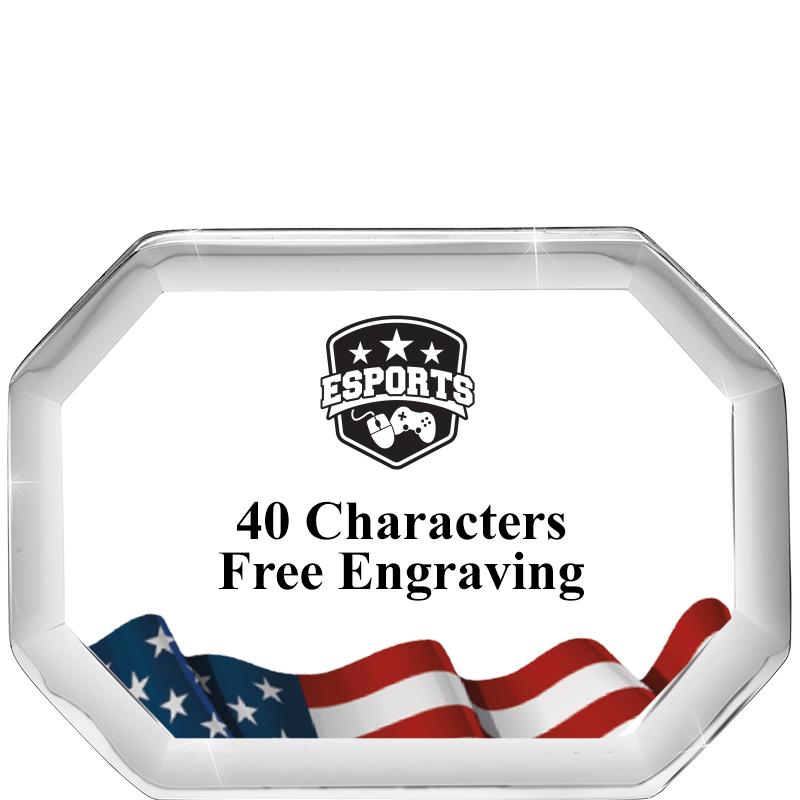 2-1/2" FLG BEVELED OCTAGON PPW