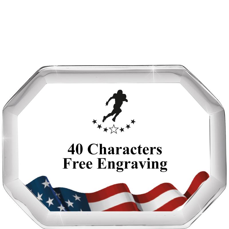 2-1/2" FLG BEVELED OCTAGON PPW