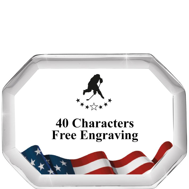 2-1/2" FLG BEVELED OCTAGON PPW