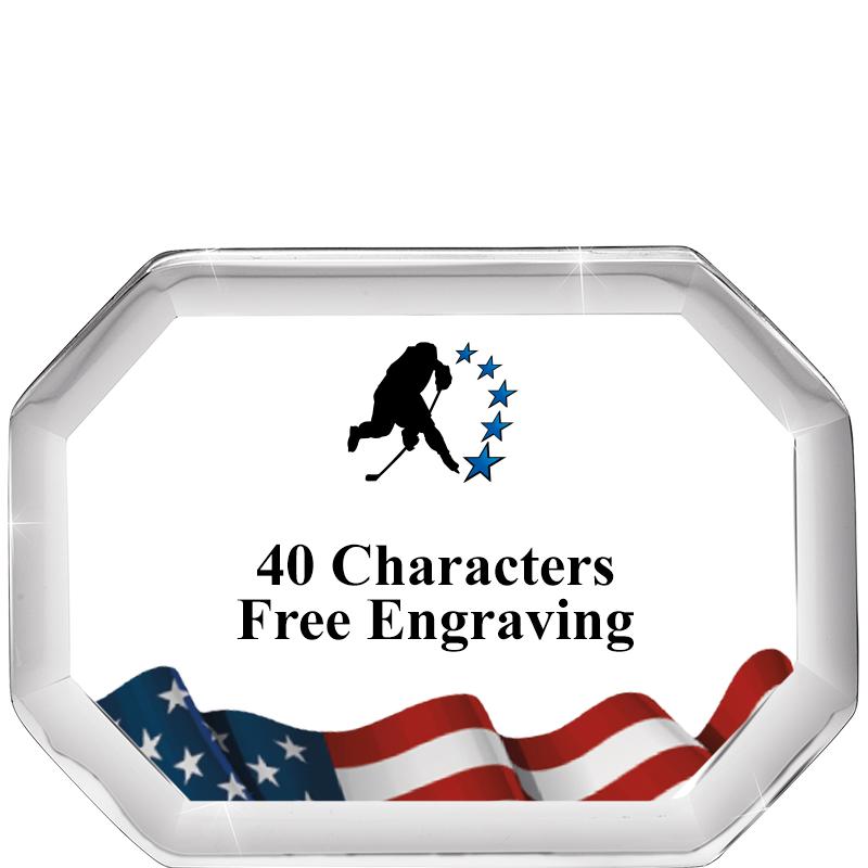 2-1/2" FLG BEVELED OCTAGON PPW