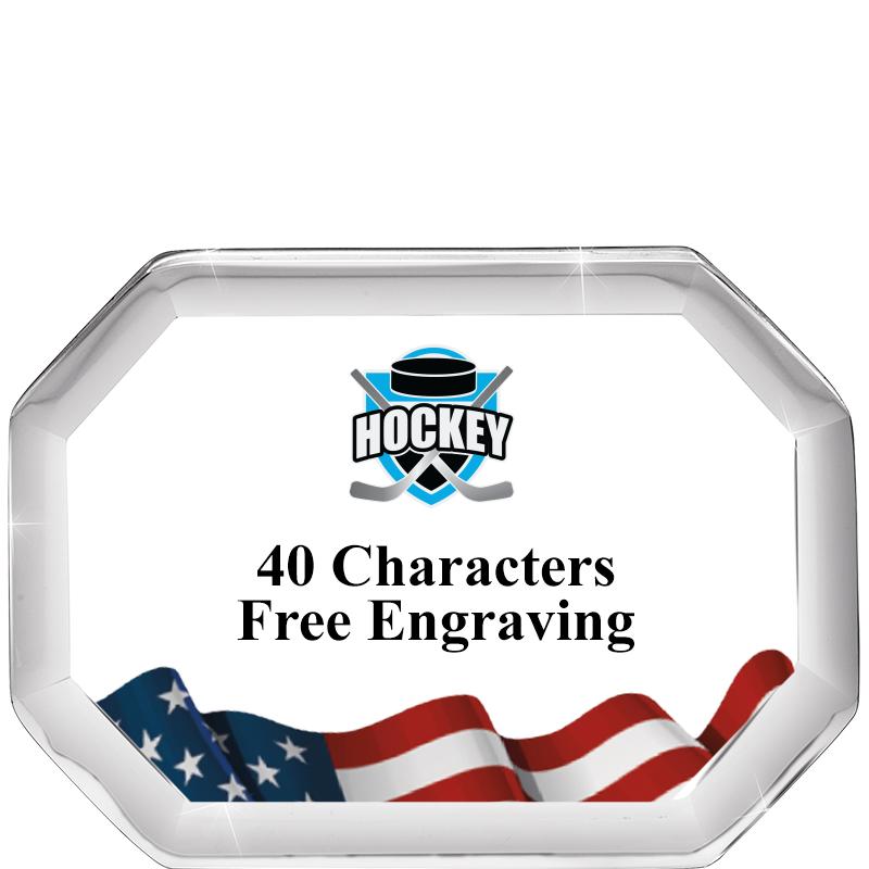 2-1/2" FLG BEVELED OCTAGON PPW