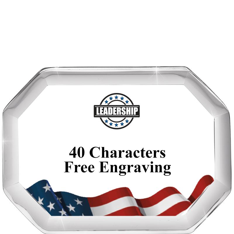 2-1/2" FLG BEVELED OCTAGON PPW