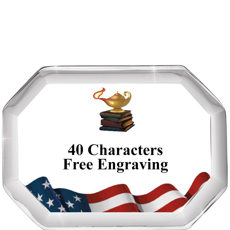 2-1/2" FLG BEVELED OCTAGON PPW