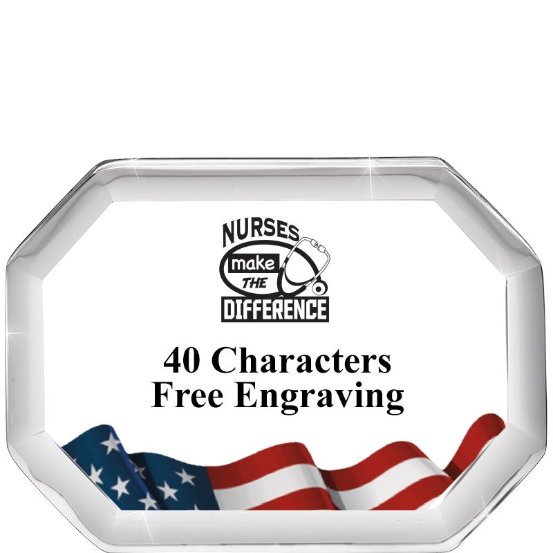 2-1/2" FLG BEVELED OCTAGON PPW