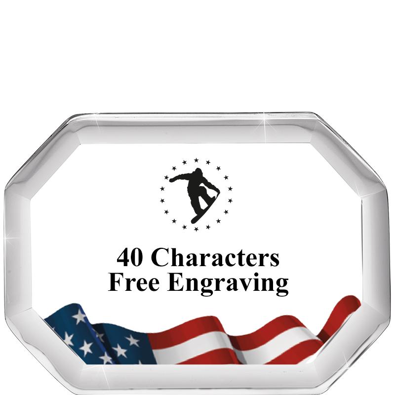 2-1/2" FLG BEVELED OCTAGON PPW