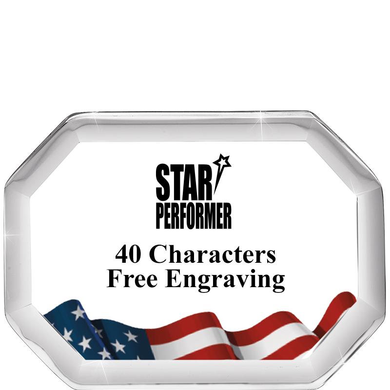 2-1/2" FLG BEVELED OCTAGON PPW