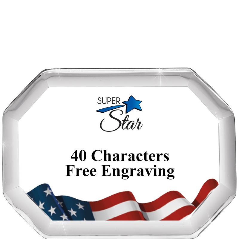 2-1/2" FLG BEVELED OCTAGON PPW