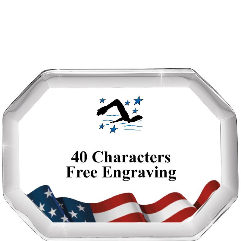 2-1/2" FLG BEVELED OCTAGON PPW