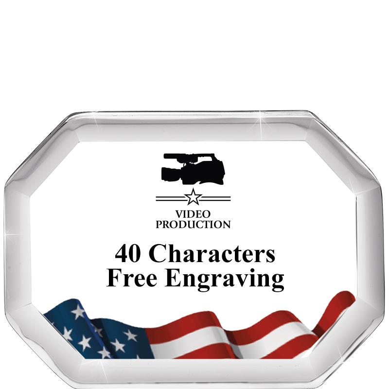 2-1/2" FLG BEVELED OCTAGON PPW